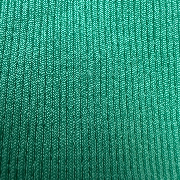 Express Body Contour Seamless Ribbed High Neck Tank in Green Size Small / Medium - Picture 9 of 17